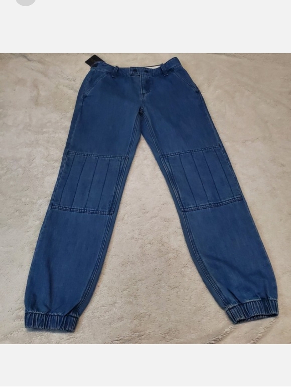 NWT Rag & Bone‎ Medium Wash Tapered Balloon Casual Basic Classic Denim Jeans 24